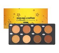 Huehkir fondotinta correttore, correzione colore, Kit per il trucco contouring e illuminante, Crema correttore trucco di bellezza multi-palette da donna per uomini, donne, adulti, amici