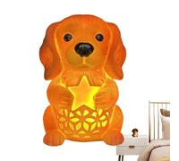 Huehkir Lampada Notturna Natalizia | LED Piccole Figure - Luce Notturna Natale Camera Dei Bambini Statuine Animali | Per Decorazione Casa Camera Da Letto Tavolo Scrivania Scaffale Ingresso Asilo