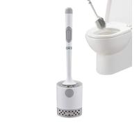 Huehkir Spazzola Per La Pulizia Del Water,Scopa Per WC | Accessorio Ergonomico Per Pulizia Di Bagno, Pavimento In Pietra, Doccia, Piastrelle, Fughe E Per Casa E