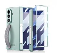 Hülle Custodia per Fold7 Cover + Penna + Wrist Strap + Stand Hinge + Metal Lens Ring,Slim Case per Samsung Galaxy Z Fold7(1)