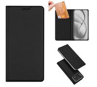 Hülle Custodia per Poco M8 Power Magnetic Flip Cover Wallet Case(Nero) | Cuir Folio,Built-in Stand