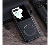 Hülle Custodia per Razr 50 Cover Texture Pelle Support Wireless Charging,Slim Bumper Case per Motorola Razr 50(1)