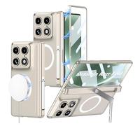 Hülle Custodia per Razr Fold Cover + Hinge Stand + Glass Film + Wireless Charge,Bumper Case per Motorola Razr Fold(2)