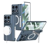 Hülle Custodia per Razr Fold Cover + Hinge Stand + Glass Film + Wireless Charge,Bumper Case per Motorola Razr Fold(1)