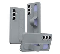 Hülle Custodia per S26 Plus Cover + 3 Pulsanti NFC Smart + Cinturino da Polso e Supporto + Anello Lente in Lega,Standing Grip Case per Samsung Galaxy S26 Plus(2)