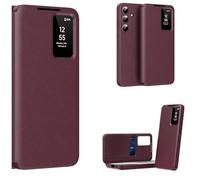 Hülle Custodia per S26 Plus Cover Smart View Window Flip Case + Card Slot + Stand,Folio Wallet Shell per Samsung Galaxy S26 Plus(1)