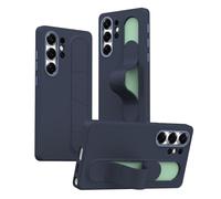 Hülle Custodia per S26 Ultra Cover + 3 Pulsanti NFC Smart + Cinturino da Polso e Supporto + Anello Lente in Lega,Standing Grip Case per Samsung Galaxy S26 Ultra(6)