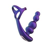 Hueman Stellar Force Butt Plug with Cockring
