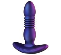 Hueman Supernova - vibratore anale a spinta (viola)