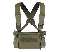Huenco Camouflage Tactical Vest Airsoft Ammo Chest Rig 5.56 9mm Magazine Carrier Combattimento tattico Militare