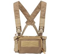 Huenco Camouflage Tactical Vest Airsoft Ammo Chest Rig 5.56 9mm Magazine Carrier Combattimento tattico Militare