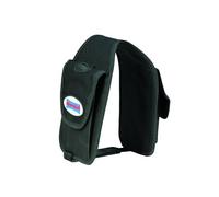 hünersdorff Borsa da sella per doppia tanica professionale 6 + 3 l, con spazio per attrezzi e sistemi di riempimento di sicurezza, ideale per lavorare liberamente con motoseghe a motore, in nylon,