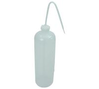 hünersdorff Bottiglia a spruzzetta, 1000 ml, LD-PE, adatta per uso alimentare, per dosaggio particolarmente fine, con robusto tubo a spruzzo, per cucina, laboratorio o hobby, trasparente