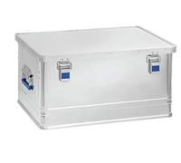 hünersdorff Box in alluminio Office 74 litri, impermeabile con guarnizione in gomma, leggero, stabile, maniglie pieghevoli, preparazione per serrature