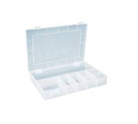 hünersdorff Cassetta a scomparti PP CLASSIC, 8 scomparti 225x335x55 mm, colore trasparente