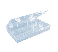 hünersdorff Cassetta a scomparti PS CLASSIC, 6 scomparti 225x335x55 mm, colore trasparente cristallino