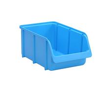 Hünersdorff Contenitore a bocca di lupo in PP, misura 4 blu