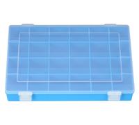 Huenersdorff H&G Assortment Box 24 Compartments Blue 24 Fächer Blue