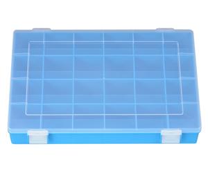 Huenersdorff H&G Assortment Box 24 Compartments Blue 24 Fächer Blue