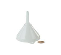 Hünersdorff Imbuto HD-PE 208 mm con Occhiello, con Bordo antitrabocco e Filtro, Colore Naturale