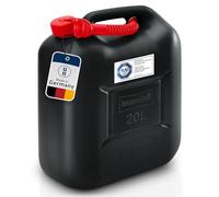 Hünersdorff No Tanica Carburante Standard da 20 Litri, HDPE Colore Nero, con omologazione Un, Accessori Rossi, Other