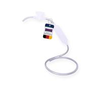 hünersdorff Pompa di aspirazione con rubinetto di chiusura, L= 1.450 mm Trasparente