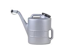 Hünersdorff 821200 Travasatore per Olio da 13 Litri con Inserto filtrante e Tappo a Vite, Colore Argento, Grigio Argentato