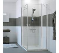 HÜPPE Classics 2 anta basculante, con lato fisso, per ingresso ad angolo, C23002087321, C23002 Classics 2 [Box Doccia > Porte a battente]