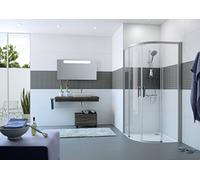 HÜPPE Classics 2 EasyEntry quarto di cerchio porta scorrevole, larghezza: 100...