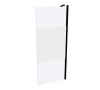 HÜPPE Design parete laterale quadrata pura per porta a battente, larghezza: 8...