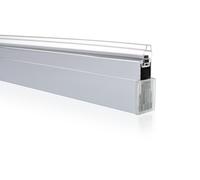 HÜPPE Design pure Kit dextension niche, sur mesure jusqux 200cm de hauteur, 8P2680092, 8P2680092, Colorazione: argento lucido