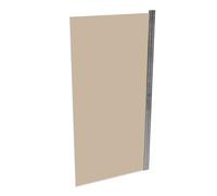 HÜPPE Design pure Paroi latérale mobile à 4 angles pour porte basculante, largeur:100cm hauteur:200cm, fixation gauche & droite, 8P7710092378, 8P7710092378, Cabine doccia: Colore del profilo cromo luc