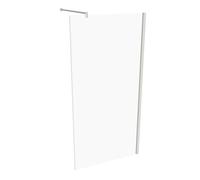 HÜPPE Design pure Paroi latérale pour porte battante, sur mesure, dans l'alignement, étrier transversal, largeur 600-1200mm, hauteur 500-2000mm, 8P1082182322, 8P1082182322, Cabine doccia: Colore del p