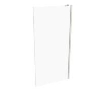 HÜPPE Design pure Paroi latérale pour porte battante, sur mesure, en angle, étrier de stabilisation, largeur 200-1200mm, hauteur 500-2000mm, 8P1080182321, 8P1080182321, Cabine doccia: Colore del profi