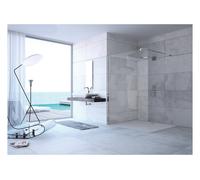 HÜPPE Design pure paroi latérale seule, étrier de stabilisation, ESG 8mm, largeur 900mm, hauteur 2000mm, butée gauche&droite, 8P1122123321, 8P1122123321, Cabine doccia: Colore profilo Colore nero Ediz