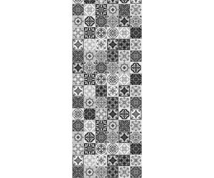 HÜPPE EasyStyle panneau mural 100x255cm, ES010143C, ES010143C, Colorazione: Barcellona Piastrelle nero/bianco