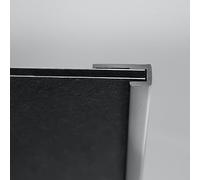 HÜPPE EasyStyle profilo terminale, ES0203116, EasyStyle argento lucido [Rivestimenti per Pareti > Accessori per Rivestimenti per Pareti]