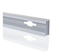 HÜPPE profilo allargato di 1,5 cm per larghezza del binario a muro, 141001087, argento opaco [Box Doccia > Ricambi per Cabine Doccia]