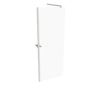 HÜPPE Select+ paroi latérale seule, étrier transversal, épaisseur de verre 8mm, largeur 750mm, SL0301182322, SL0301182322, Cabine doccia: Colore del profilo White Edition ESG vetro trasparente con ANT