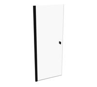 HÜPPE SolvaPro cadre partiel accès d'angle à 4 portes battantes, fixation à droite, largeur : 80cm, hauteur : 200cm, 7T120155F321, 7T120155F321, Cabine doccia: Colore del profilo nero cromato Vetro ES