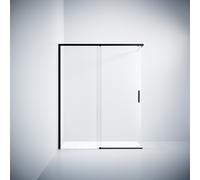 HÜPPE Vita pure cadre partiel Porte coulissante à 4 pans avec segment fixe, largeur : 80cm, hauteur:200cm, fixation à gauche & à droite, VA0002123321, VA0002123321, Cabine doccia: Colore profilo Color