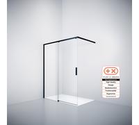HÜPPE Vita pure parzialmente incorniciato parete laterale quadrata per porta ...