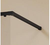 Hüppe Vita pure set di prolunghe per cabina doccia, lunghezza 120 cm, accorciabile, accessorio per cabina doccia, VA2101, Colorazione: edizione nera