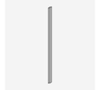 HÜPPE Vita pure set di estensione per nicchia, VA2301069, Vita pure argento finitura a specchio [Box Doccia > Ricambi per Cabine Doccia]