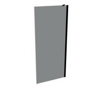 HÜPPE Xtensa pure Paroi latérale pour porte coulissante Walk-In en 1 partie, avec segment fixe, largeur:90cm, charnières à gauche et à droite, XT0307123301, XT0307123301, Cabine doccia: Colore del pro