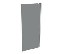 HÜPPE Xtensa pure Paroi latérale pour porte coulissante Walk-In en 1 partie, avec segment fixe, largeur:90cm, charnières à gauche et à droite, XT0307182301, XT0307182301, Cabine doccia: Colore del pro