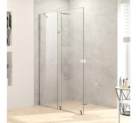 HÜPPE Xtensa pure walk in, con elemento scorrevole, XT0125069321, XT0125 Xtensa pure [Box Doccia > Walk In]