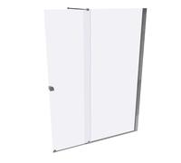 HÜPPE Xtensa pure walk-in porta scorrevole 1 pezzo, con segmento fisso, largh...
