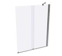 HÜPPE Xtensa puro separatore vasca da bagno porta scorrevole 1 pezzo con segm...