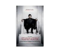 HUERWJRBJ Poster di Abraham Lincoln Vampire Hunter, poster artistico da parete con stampa artistica da parete in stile moderno, adatto per qualsiasi luogo, 50 x 75 cm, senza cornice